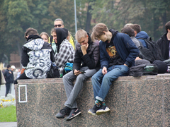 В центре Саратова прошел патриотический митинг