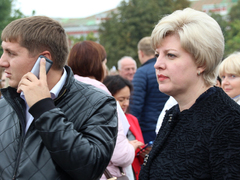 В центре Саратова прошел патриотический митинг