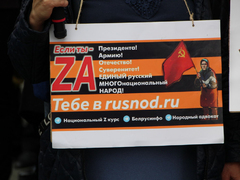 В центре Саратова прошел патриотический митинг