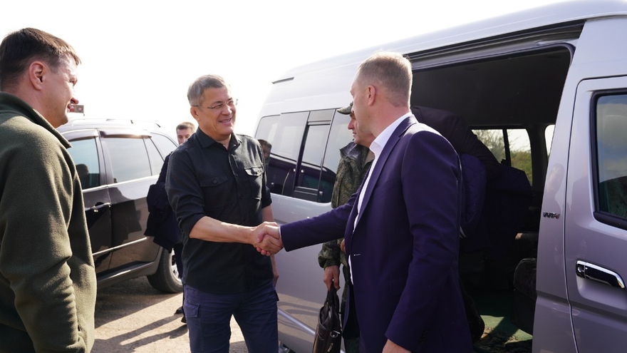 Мобилизация. Глава Башкирии привез в Саратов гуманитарный груз