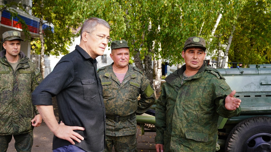 Мобилизация. Глава Башкирии привез в Саратов гуманитарный груз