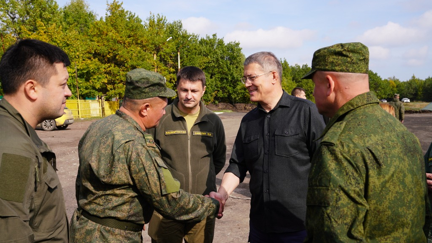 Мобилизация. Глава Башкирии привез в Саратов гуманитарный груз