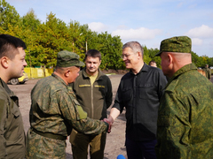 Мобилизация. Глава Башкирии привез в Саратов гуманитарный груз