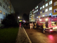 В Саратове загорелось общежитие СГМУ: эвакуировано более 100 человек, есть пострадавшие