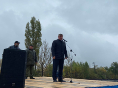 В Саратове очередных мобилизованных отправили в зону СВО