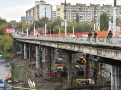 Дорогу на мосту через Глебучев овраг полностью откроют 15 ноября