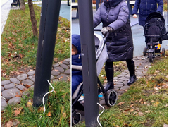 На саратовской набережной установили новогодние фигуры котов