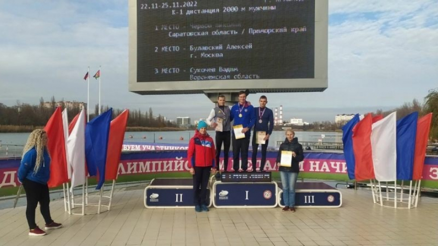 Саратовский байдарочник Николай Червов стал обладателем Кубка России