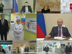 Бусаргин на открытии двух поликлиник в Саратове рассказал Путину о главном результате в здравоохранении