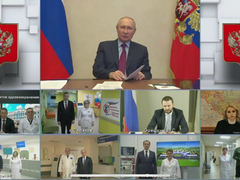 Бусаргин на открытии двух поликлиник в Саратове рассказал Путину о главном результате в здравоохранении