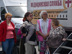 В центре Саратова выстроились очереди к онкологам, окулистам и кардиологам