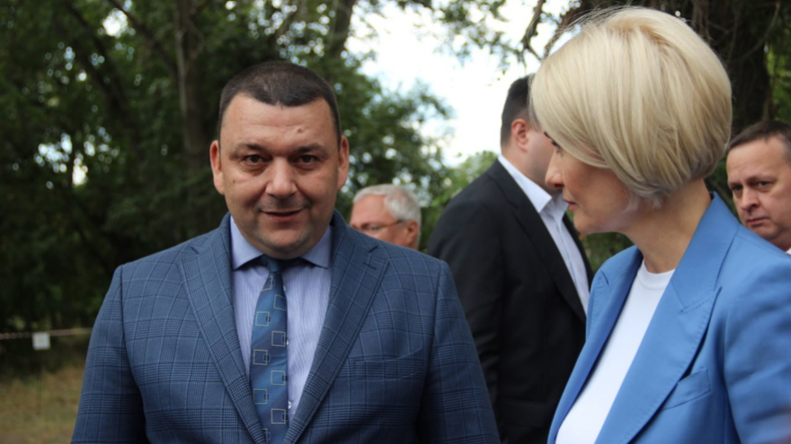 Вице-премьеру Правительства РФ Виктории Абрамченко показали крупнейший коллектор Саратова