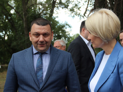 Вице-премьеру Правительства РФ Виктории Абрамченко показали крупнейший коллектор Саратова