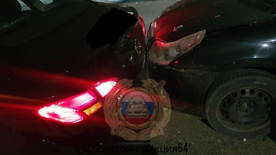 В массовой аварии у Алтынной горы пострадала женщина