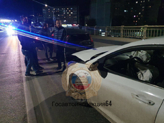 В массовой аварии у Алтынной горы пострадала женщина