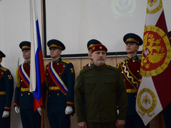 Замдиректора Росгвардии проверил подготовку к СВО в саратовском военном институте
