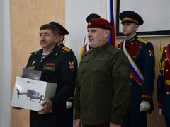 Замдиректора Росгвардии проверил подготовку к СВО в саратовском военном институте