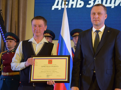 День защитника Отечества: в саратовском правительстве вручили медали За содействие СВО