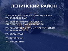 В Саратове на ремонт 27 дорог готовы потратить 180 миллионов рублей