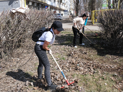 Энергетики проводят экологические субботники в Саратовской области
