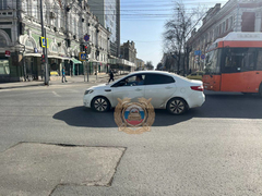 На Московской иномарка сбила мальчика