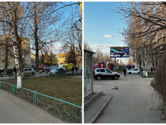 В Саратове загорелась пятиэтажка: взрослых и детей эвакуировали по автолестнице