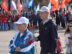 На День космонавтики в Саратов приехали летчик-герой Юрий Шаргин и председатель Госдумы Вячеслав Володин