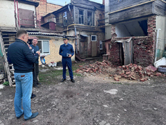 В Саратове обрушилась пристройка к дому-памятнику: прокуратура начала проверку