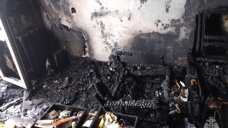 В больнице умерла пострадавшая на пожаре женщина