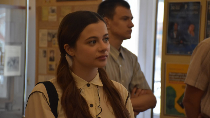 Алена Апина участвует в съемках Комбинации в Саратове