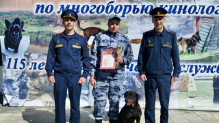 Саратовский ротвейлер Хэйди стала лучшим розыскником на всероссийском чемпионате ФСИН