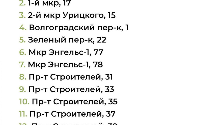 Названы еще 50 дворов Энгельса, которые отремонтируют в 2024 году