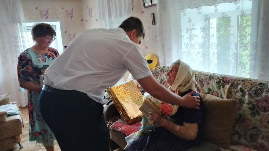 Ветерану Великой Отечественной войны из Ершовского района исполнился 101 год