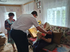 Ветерану Великой Отечественной войны из Ершовского района исполнился 101 год