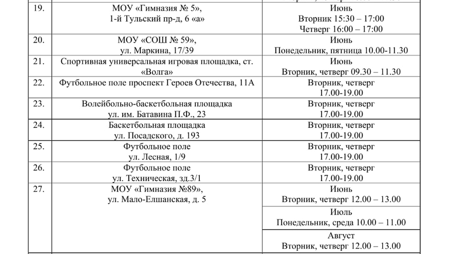 В Саратове дети смогут бесплатно заниматься спортом под контролем тренера