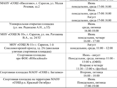 В Саратове дети смогут бесплатно заниматься спортом под контролем тренера