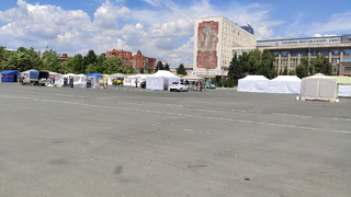 В центре Саратова развернули бесплатный Город здоровья