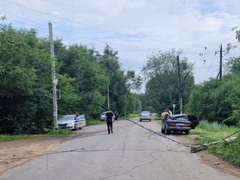 Под Энгельсом пенсионер помял семерку и опрокинул столб