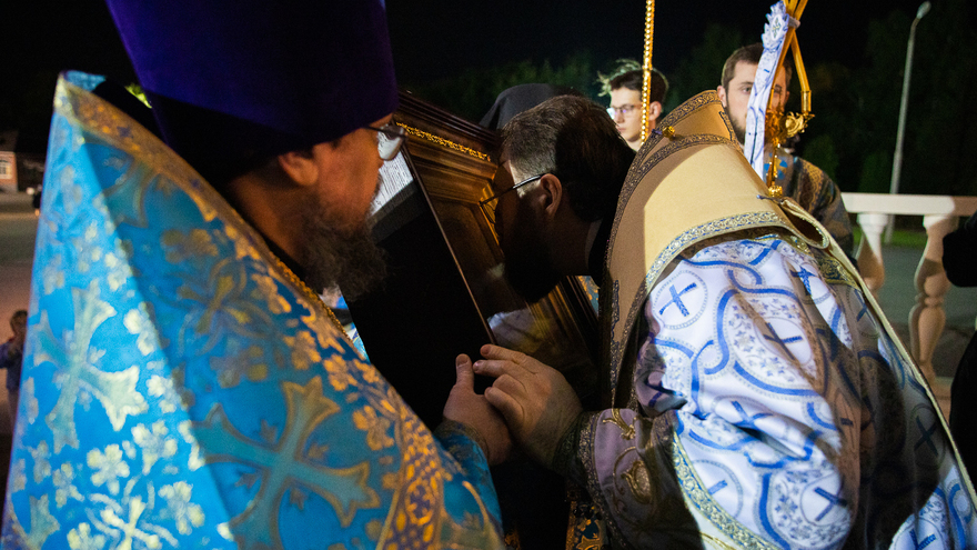 В Саратов привезли Казанскую икону Божией Матери