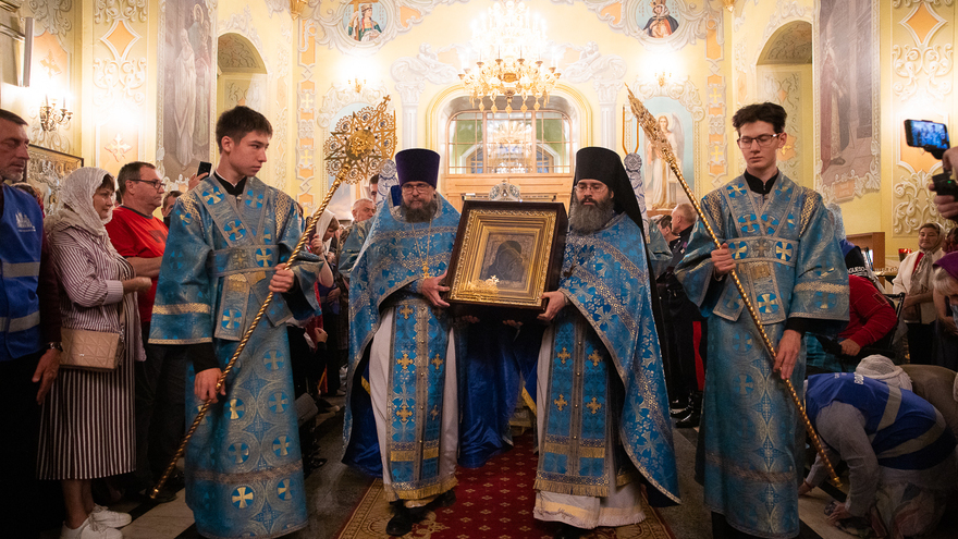 В Саратов привезли Казанскую икону Божией Матери