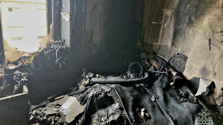 В Энгельсе курильщики погибли на пожаре