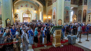 Казанскую икону Божией Матери в Саратове посетили 45 тысяч верующих