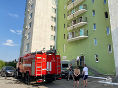 В Саратове в ЖК Ямайка случился пожар