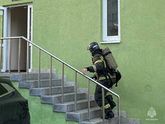 В Саратове в ЖК Ямайка случился пожар