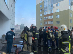 В Саратове в ЖК Ямайка случился пожар