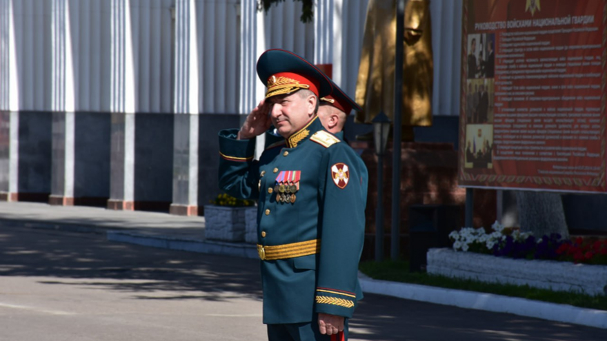 Место силы: Герой России Александр Белоглазов торжественно вступил в должность начальника саратовского института Росгвардии