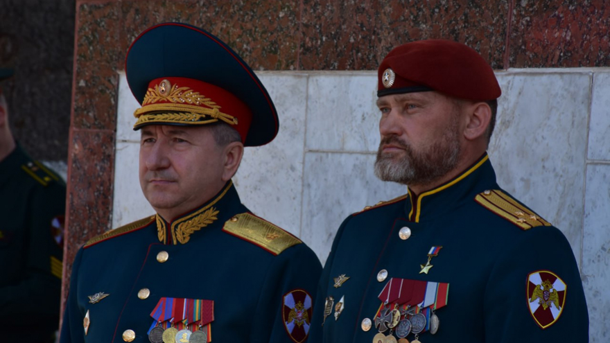 Место силы: Герой России Александр Белоглазов торжественно вступил в должность начальника саратовского института Росгвардии
