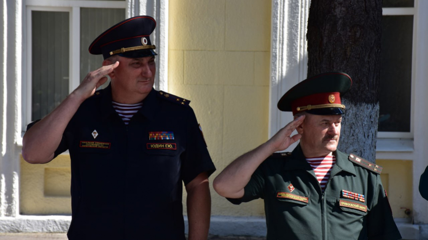 Место силы: Герой России Александр Белоглазов торжественно вступил в должность начальника саратовского института Росгвардии