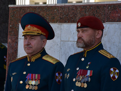 Место силы: Герой России Александр Белоглазов торжественно вступил в должность начальника саратовского института Росгвардии