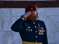 Место силы: Герой России Александр Белоглазов торжественно вступил в должность начальника саратовского института Росгвардии
